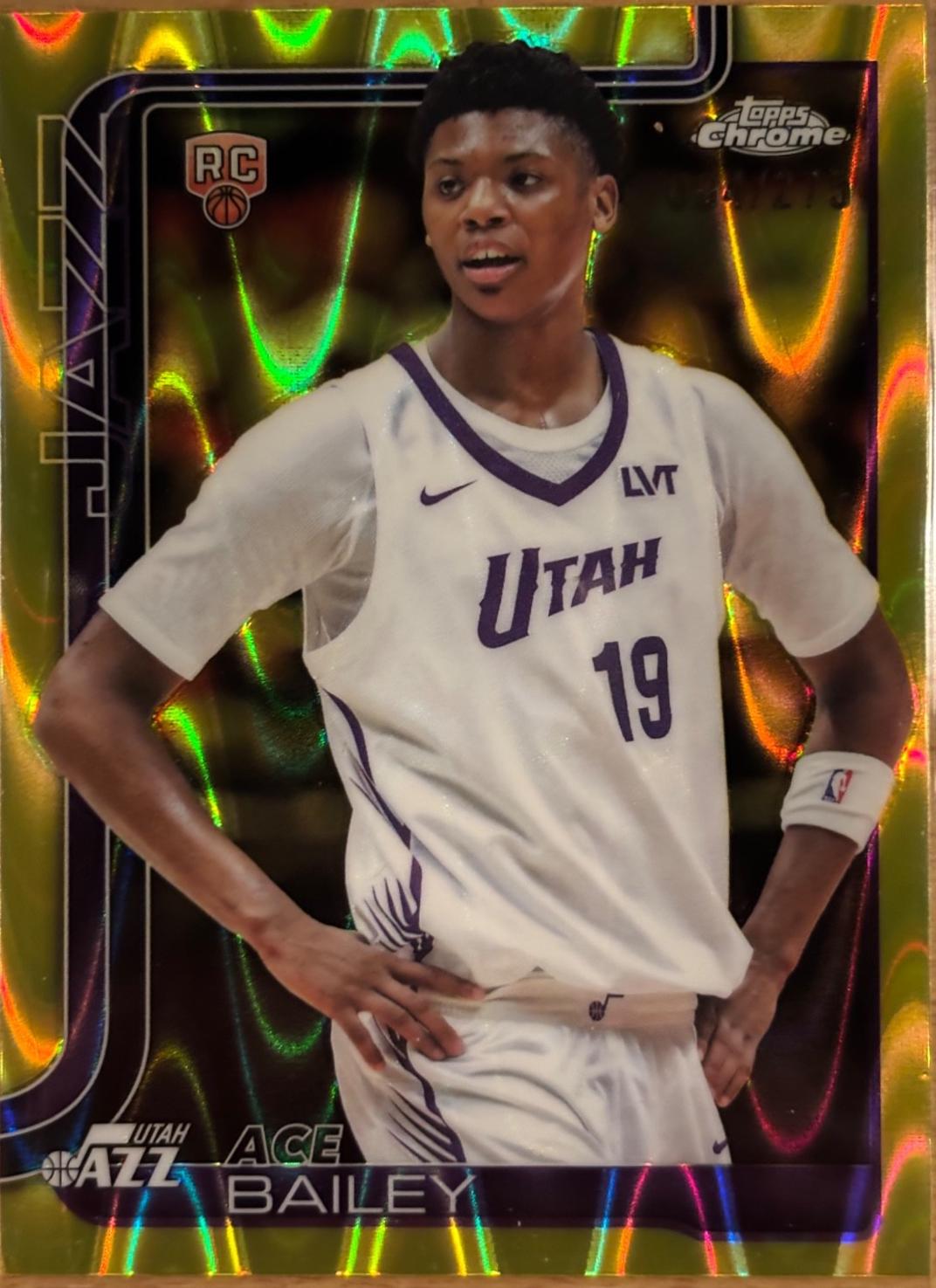 Ace Bailey [RayWave Yellow Refractor] #255