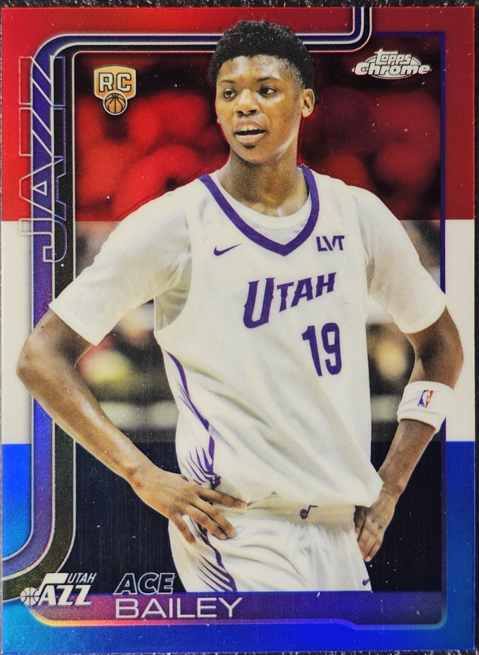 Ace Bailey [Red White Blue Refractor] #255