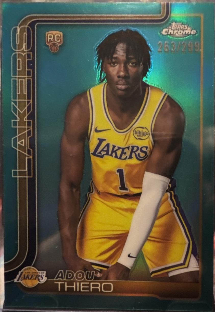 Adou Thiero [Aqua Basketball Refractor] #286