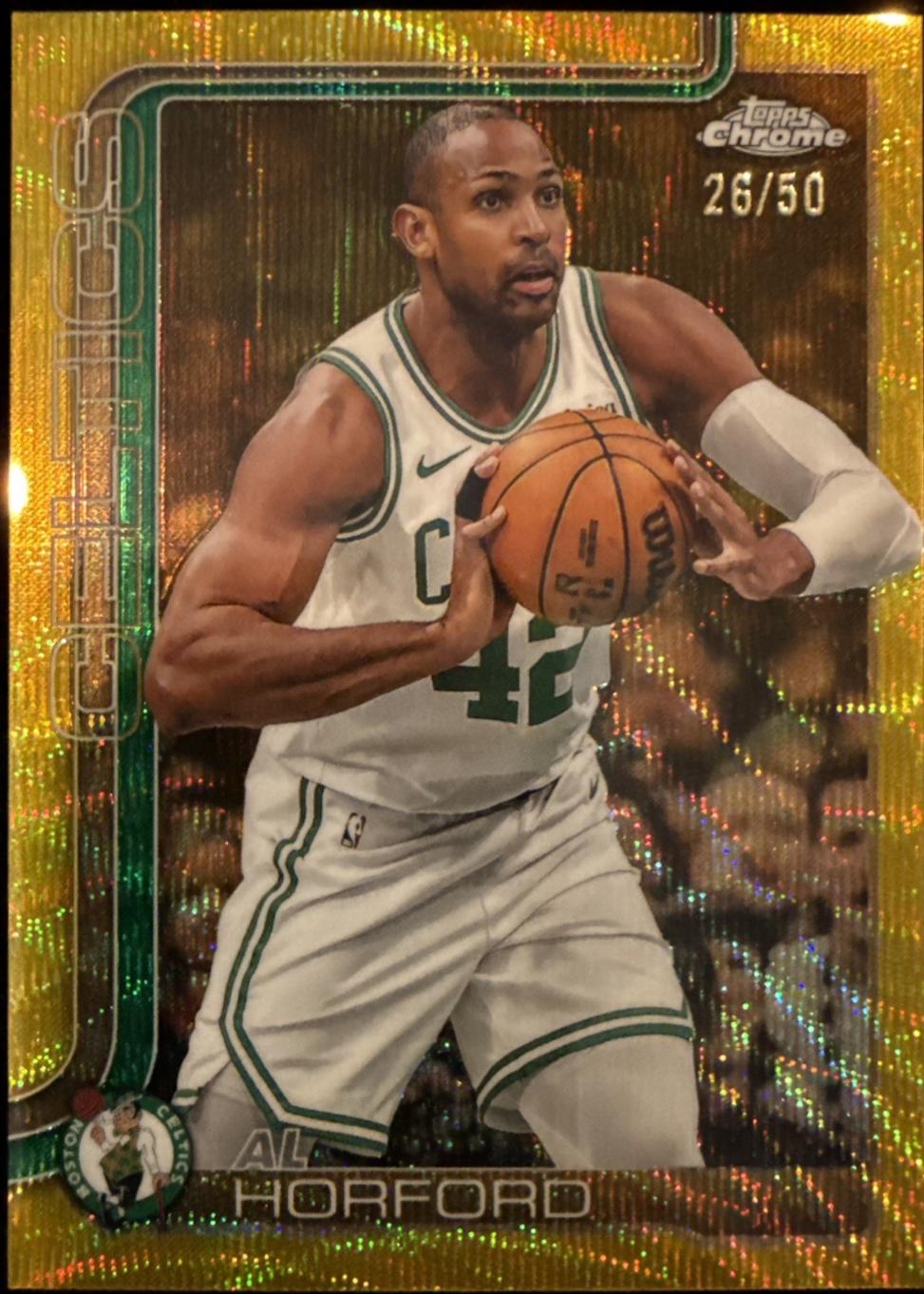 Al Horford [Gold Wave Refractor] #99