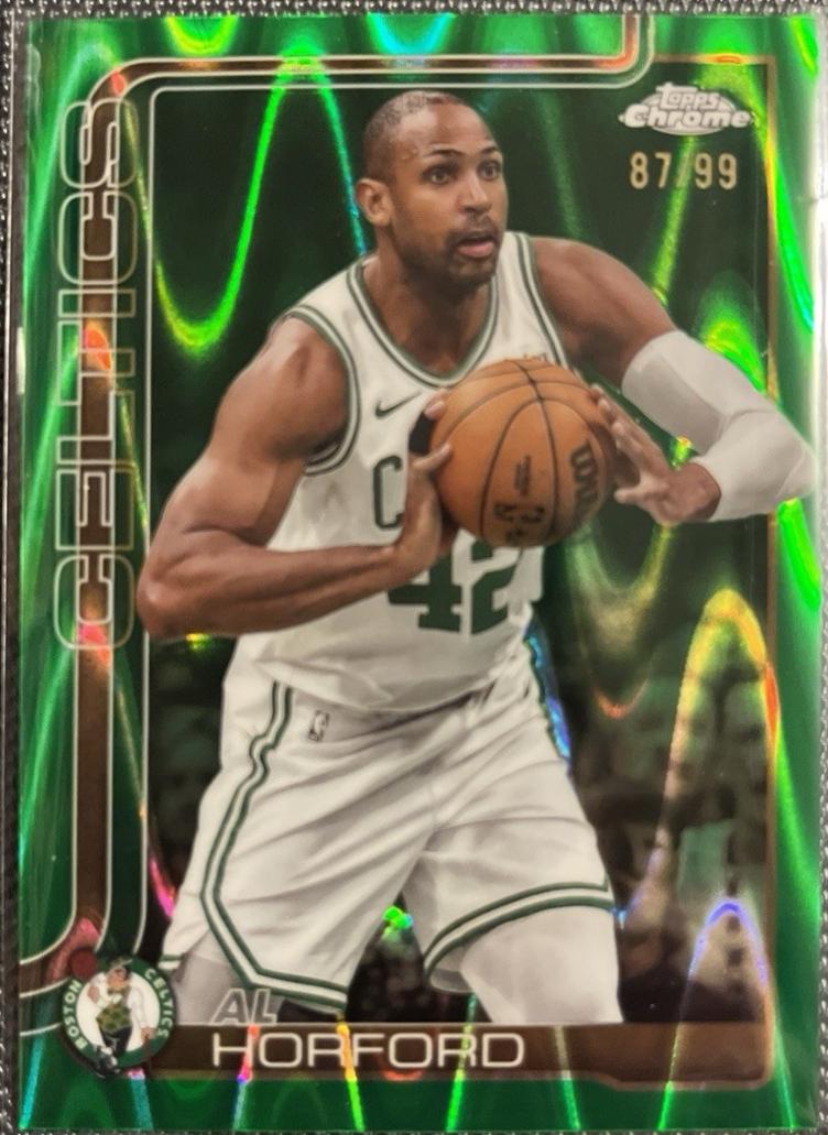Al Horford [Green Basketball Refractor] #99