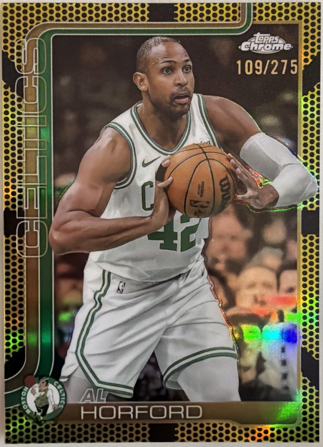 Al Horford [Yellow Basketball Refractor] #99