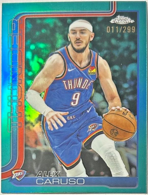 Alex Caruso [Aqua Refractor] #170