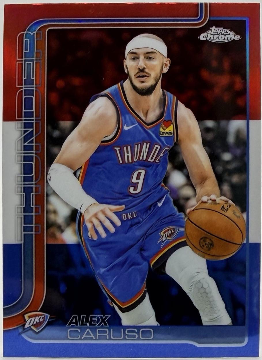 Alex Caruso [Blue Basketball Refractor] #170
