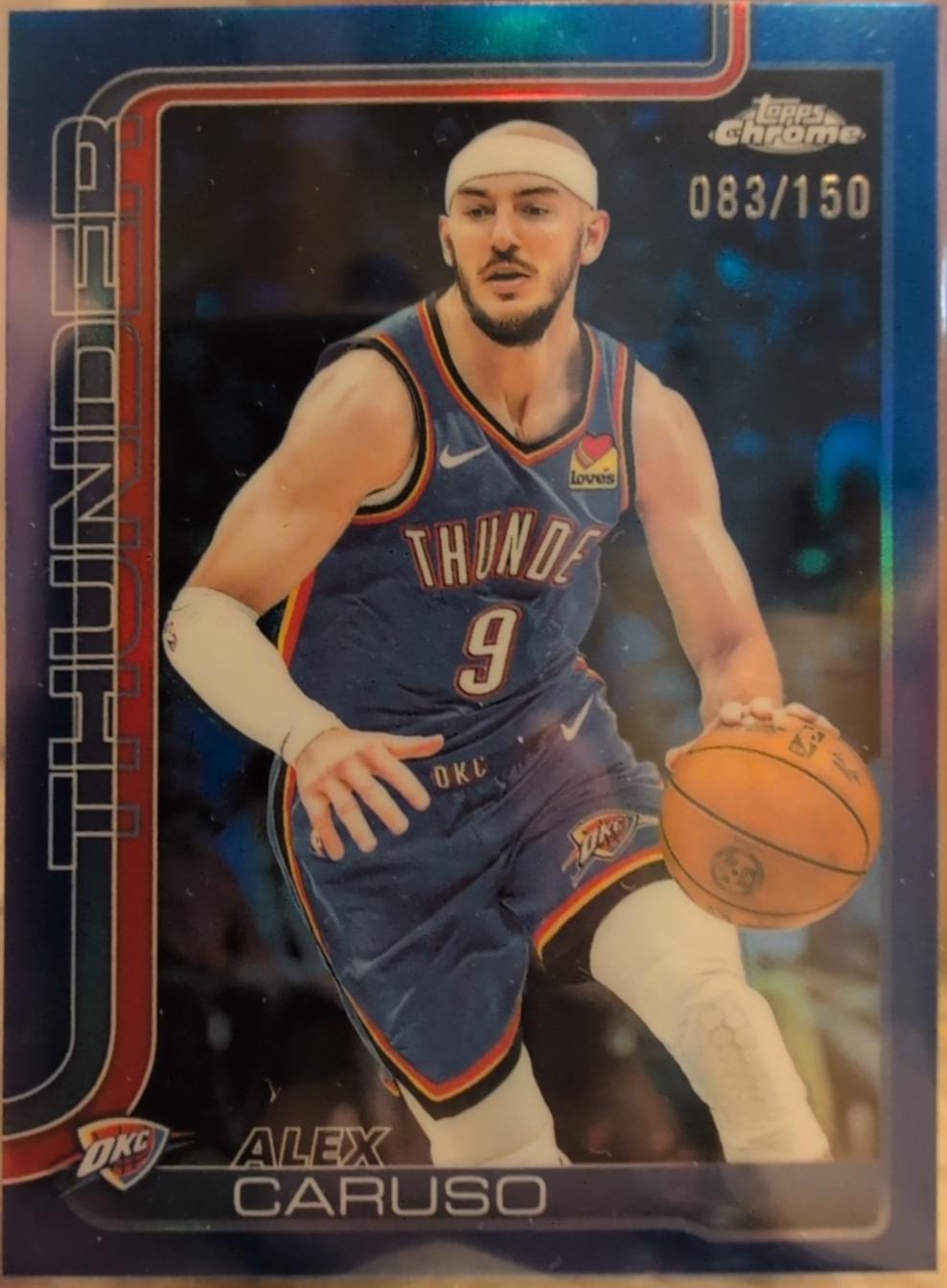 Alex Caruso [Blue Refractor] #170