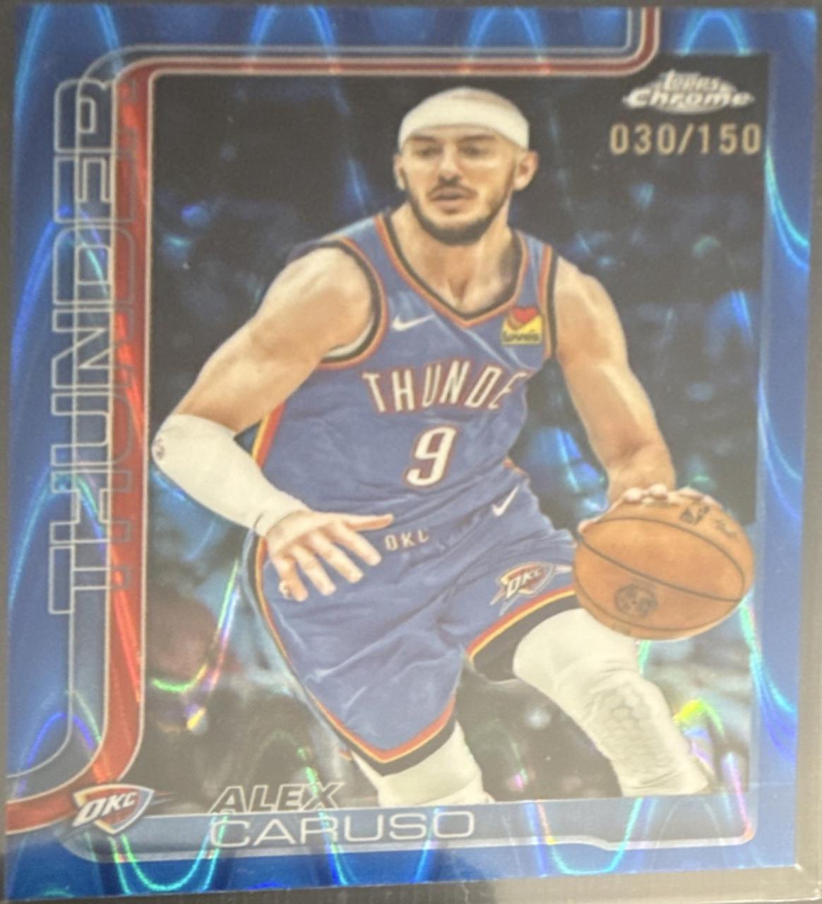 Alex Caruso [Blue Wave Refractor] #170