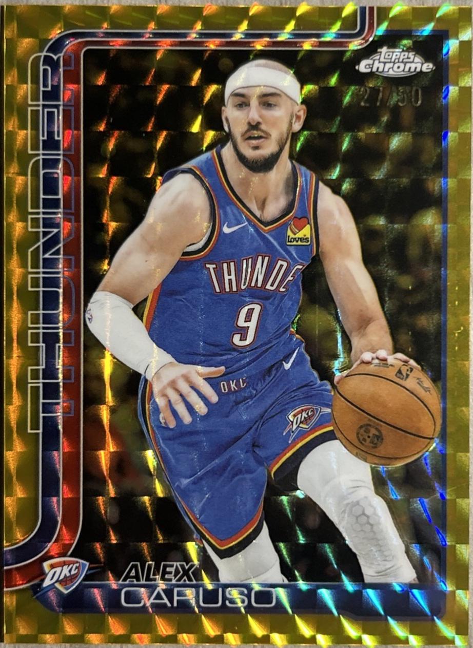 Alex Caruso [Gold Geometric Refractor] #170