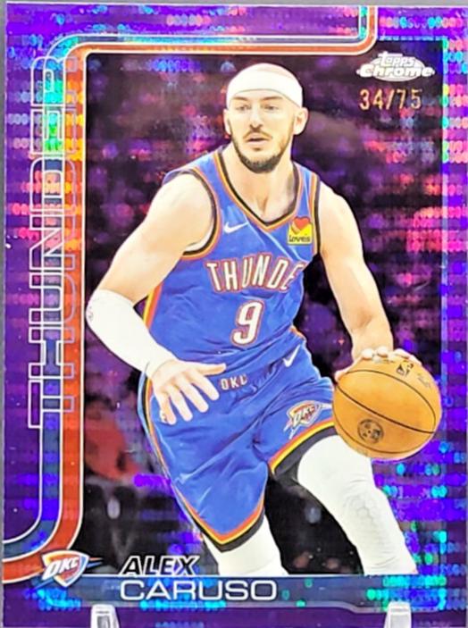 Alex Caruso [Pulsar Purple Refractor] #170