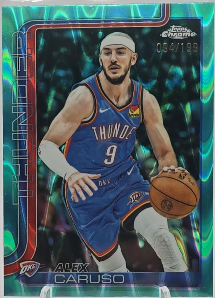 Alex Caruso [RayWave Aqua Refractor] #170