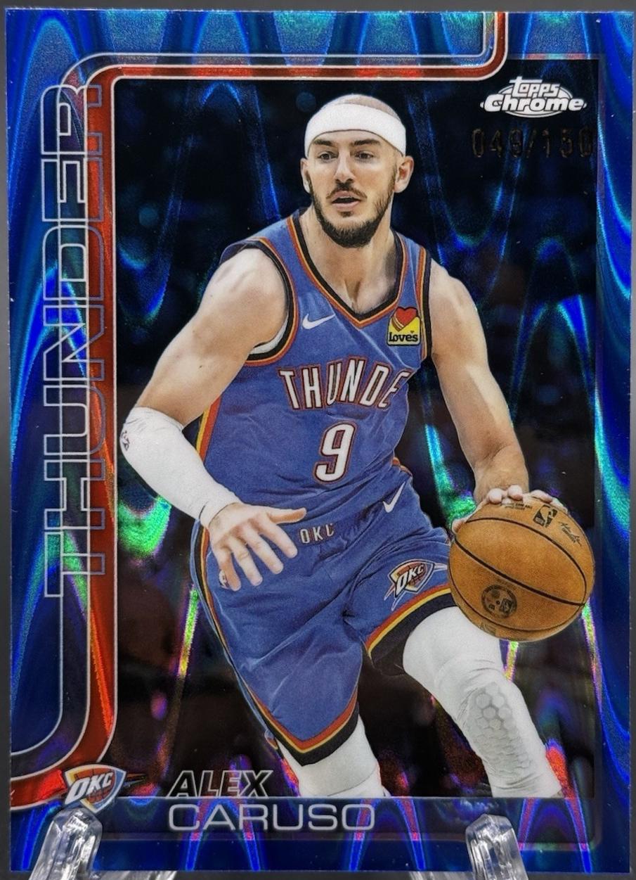 Alex Caruso [RayWave Blue Refractor] #170