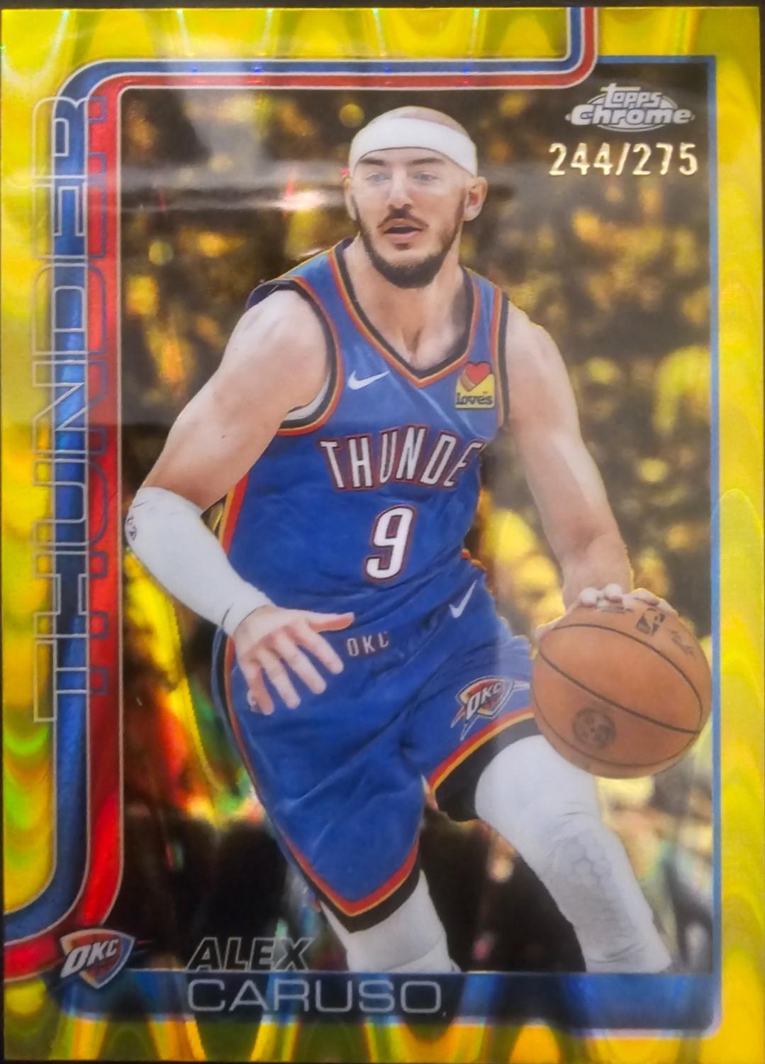 Alex Caruso [RayWave Yellow Refractor] #170