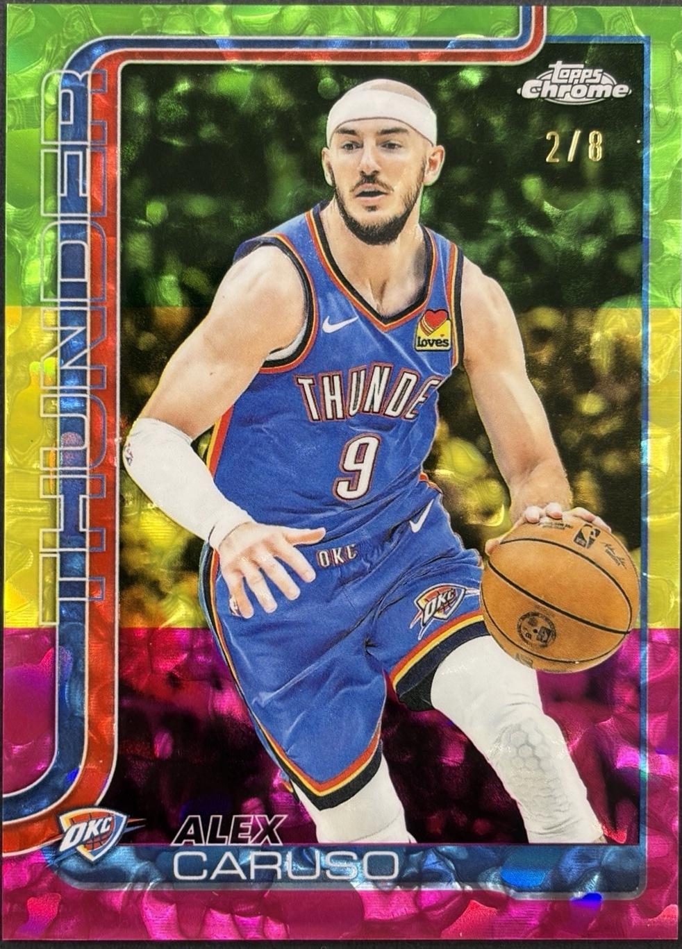 Alex Caruso [Tri-Color Refractor] #170