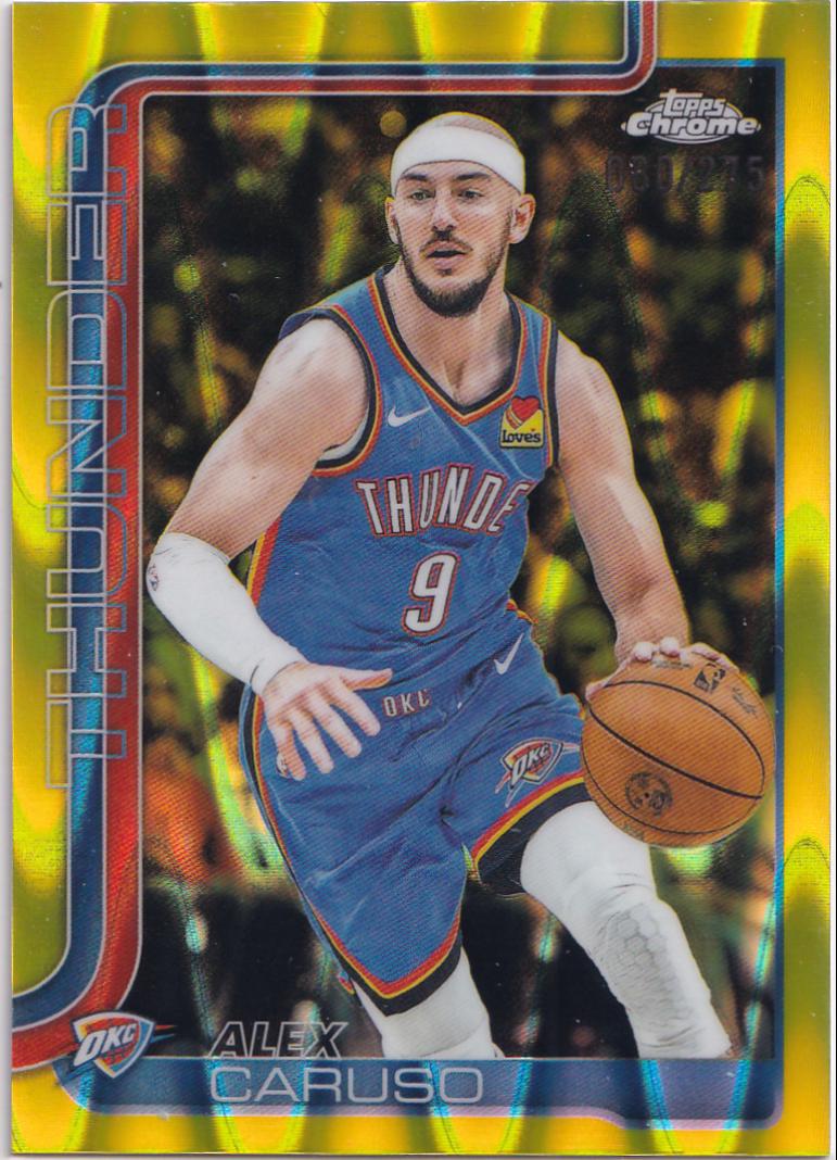 Alex Caruso [Yellow Refractor] #170