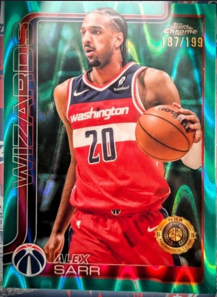 Alex Sarr [Aqua Refractor] #218
