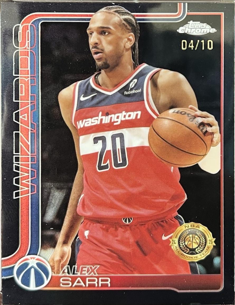 Alex Sarr [Black Refractor] #218