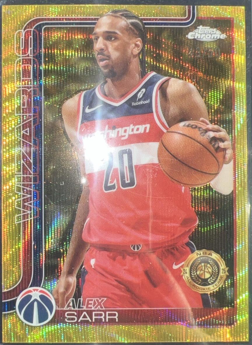 Alex Sarr [Gold Geometric Refractor] #218