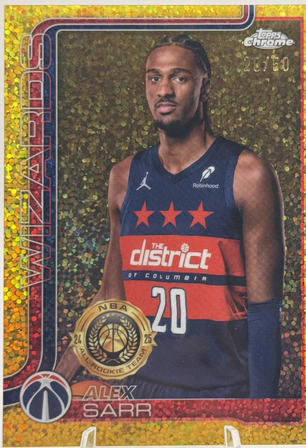Alex Sarr [Gold Image Variation] #218