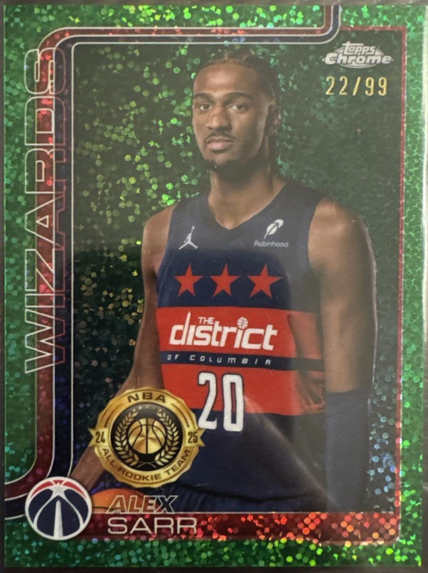 Alex Sarr [Green Image Variation] #218