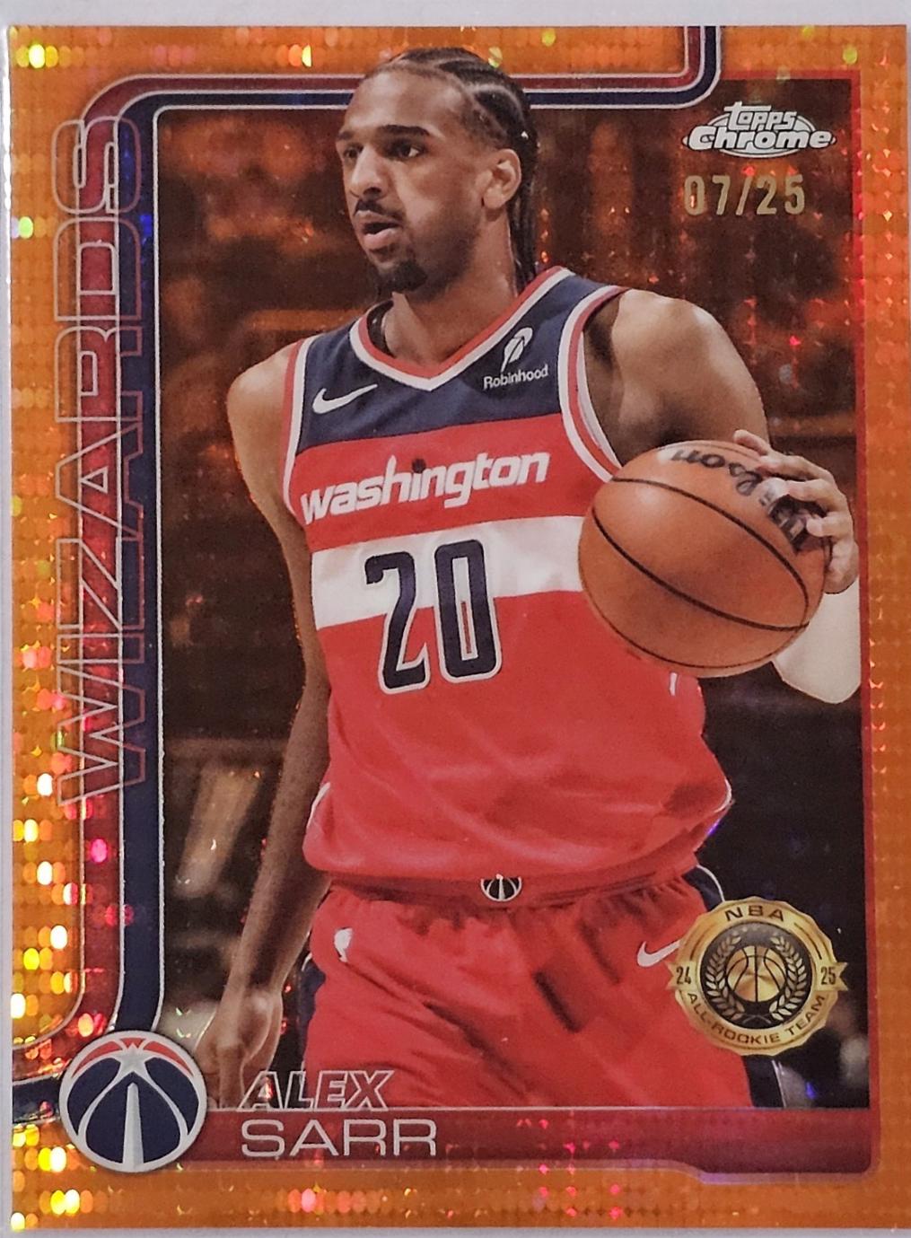 Alex Sarr [Pulsar Orange Refractor] #218