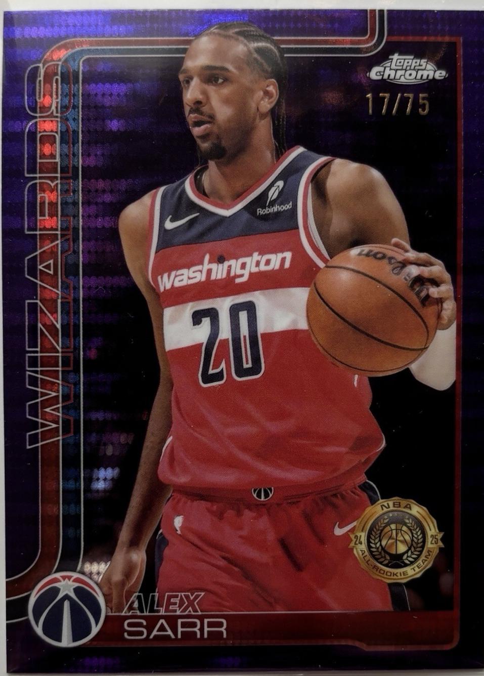 Alex Sarr [Pulsar Purple Refractor] #218
