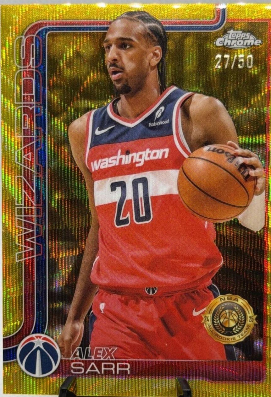 Alex Sarr [RayWave Gold Refractor] #218