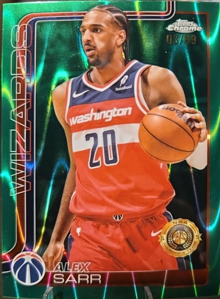 Alex Sarr [RayWave Green Refractor] #218