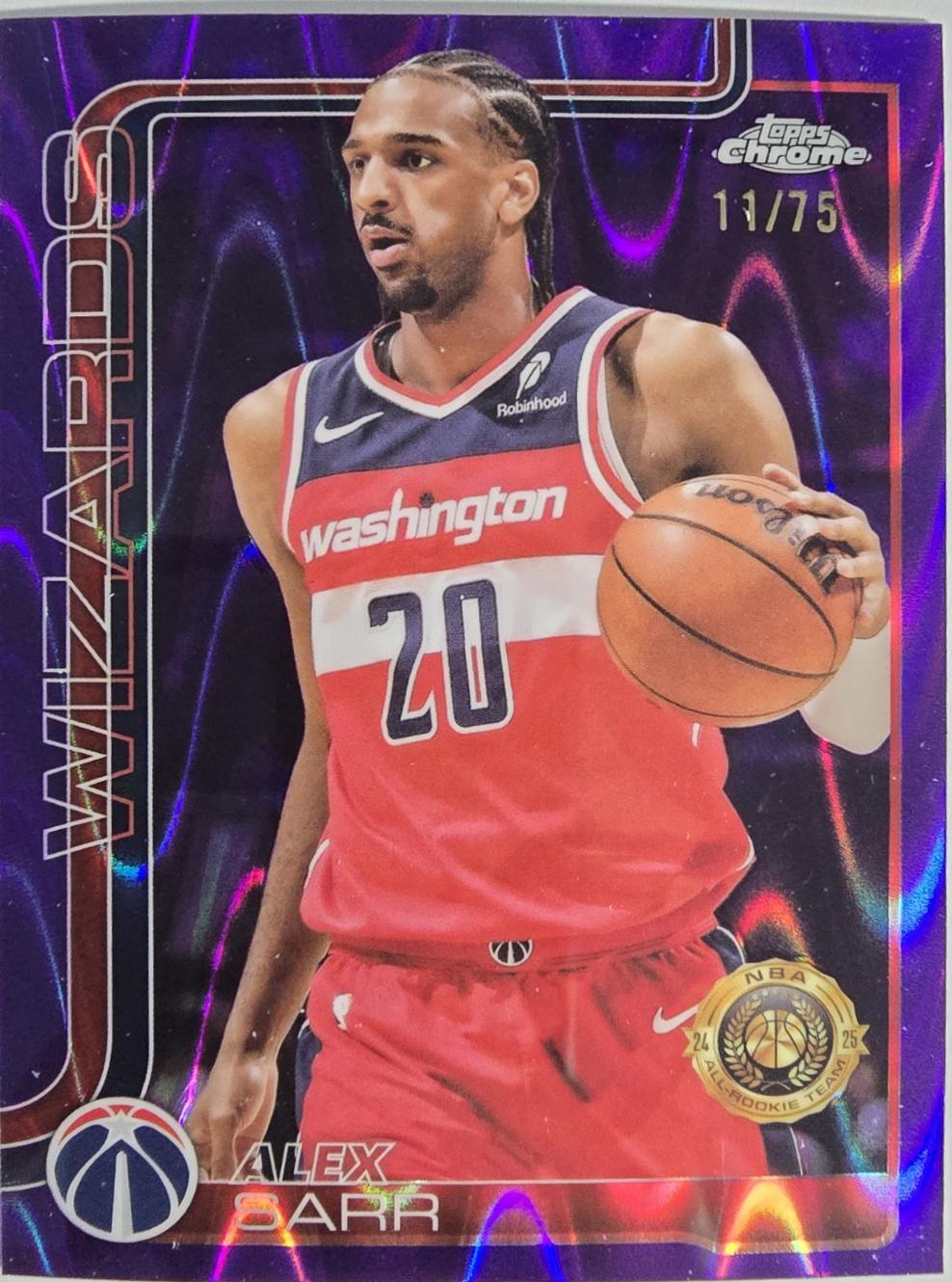 Alex Sarr [RayWave Purple Refractor] #218
