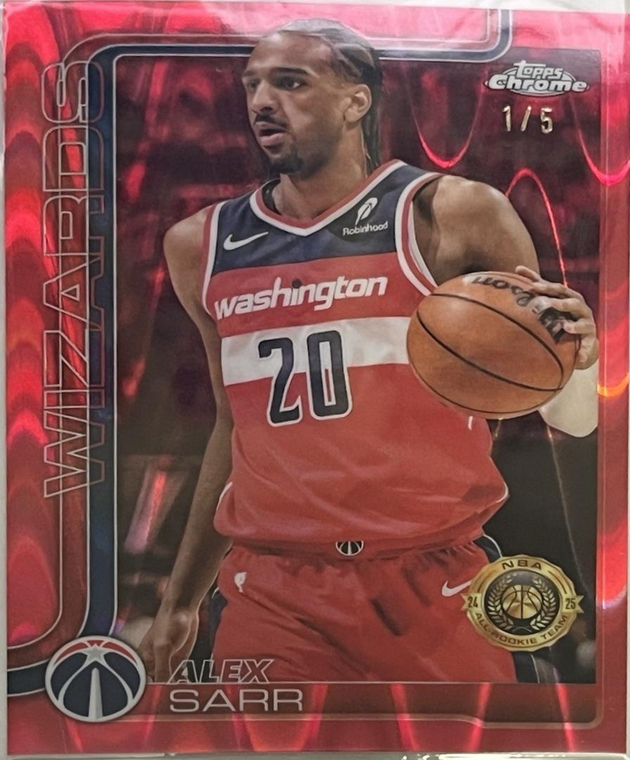 Alex Sarr [RayWave Red Refractor] #218
