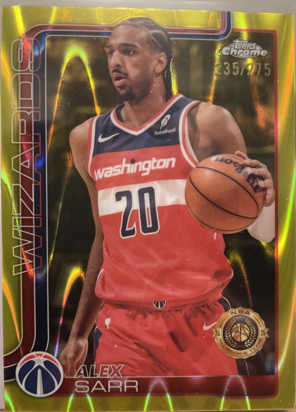 Alex Sarr [RayWave Yellow Refractor] #218