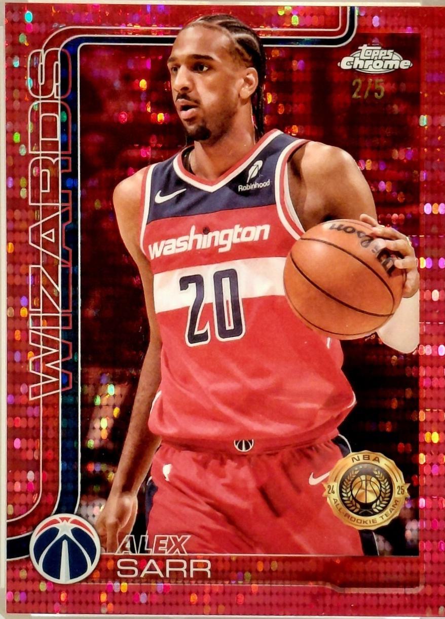 Alex Sarr [Red Refractor] #218