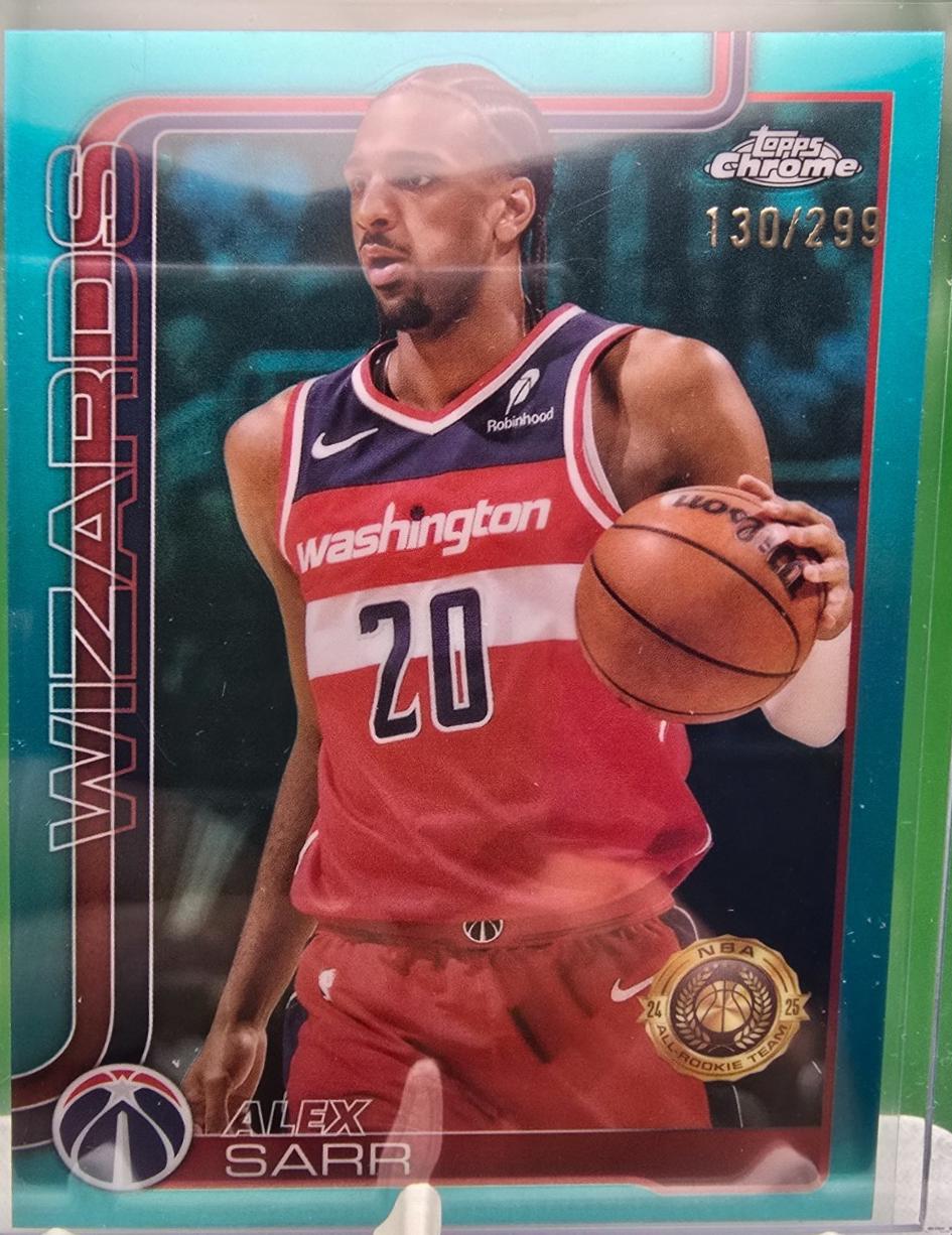 Alex Sarr [Teal Refractor] #218