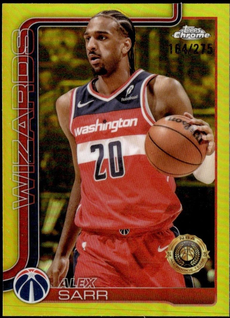 Alex Sarr [Yellow Refractor] #218