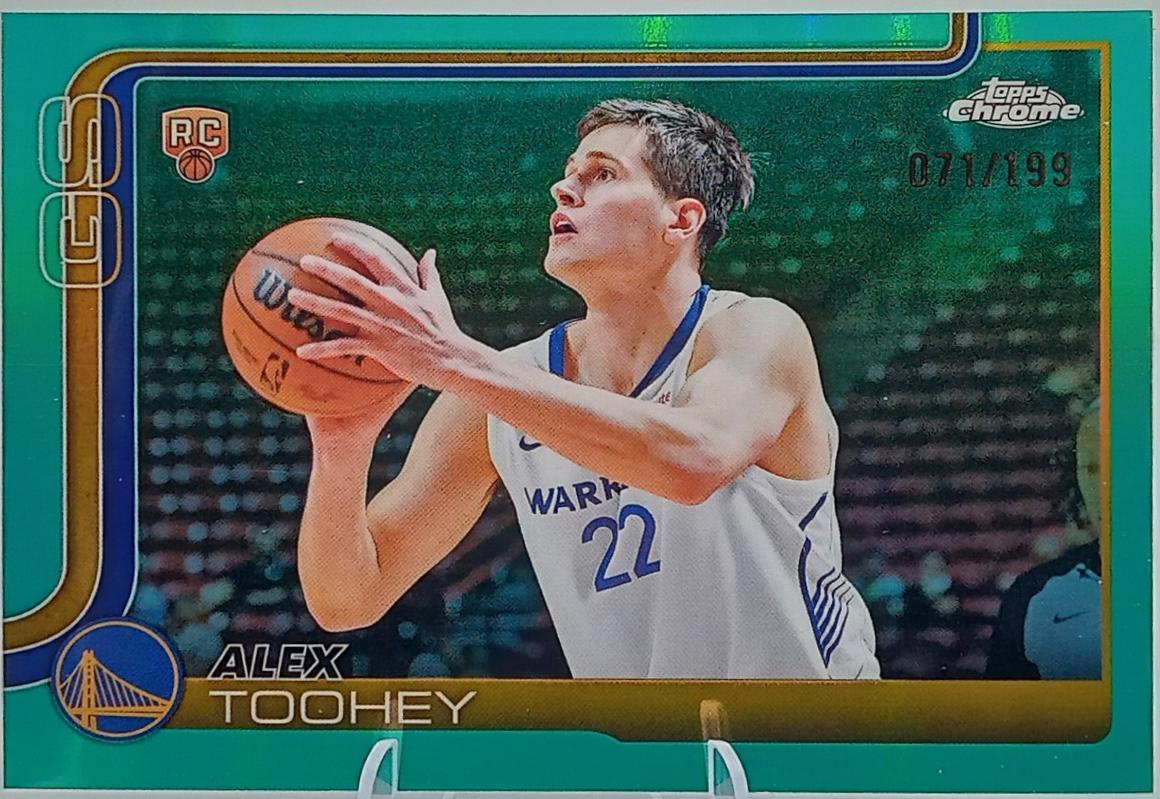 Alex Toohey [Aqua Basketball Refractor] #298