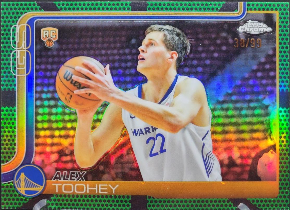 Alex Toohey [Green Basketball Refractor] #298
