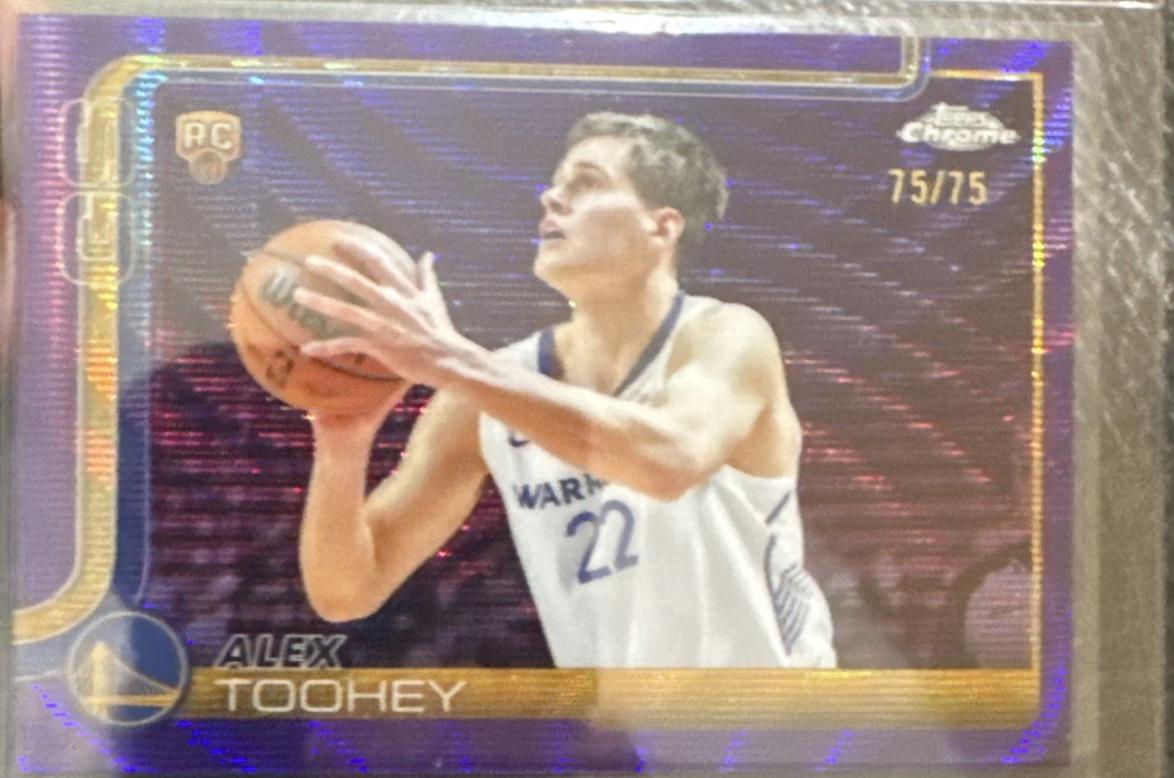 Alex Toohey [Purple Basketball Refractor] #298