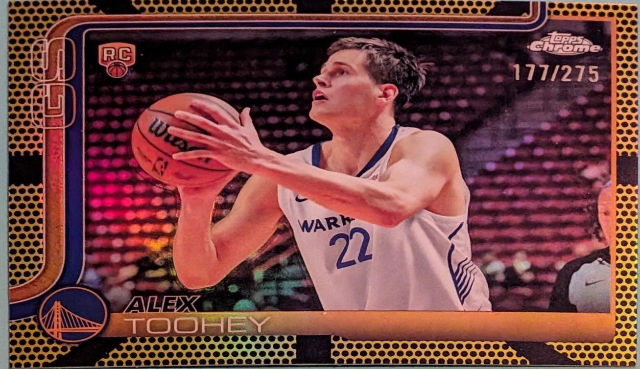 Alex Toohey [Yellow Basketball Refractor] #298