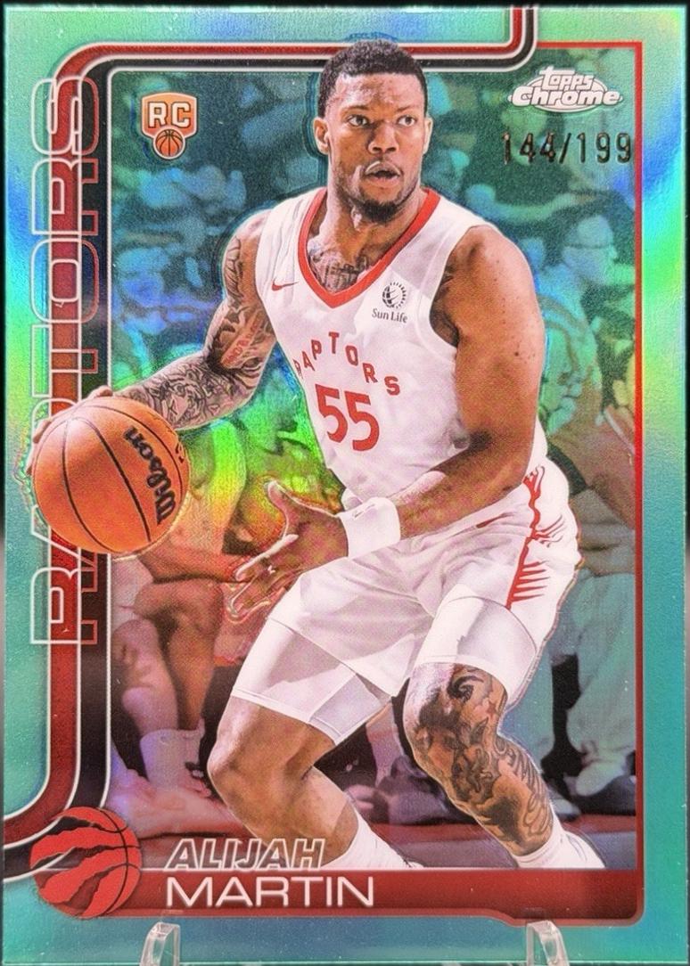 Alijah Martin [Aqua Refractor] #290