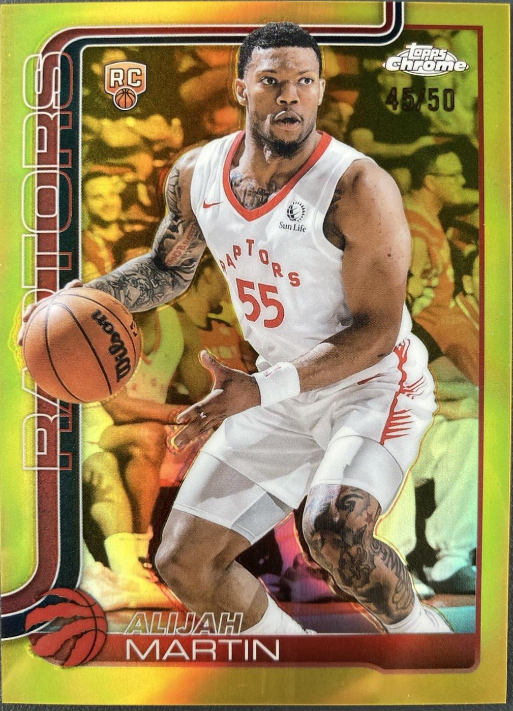 Alijah Martin [Gold Refractor] #290