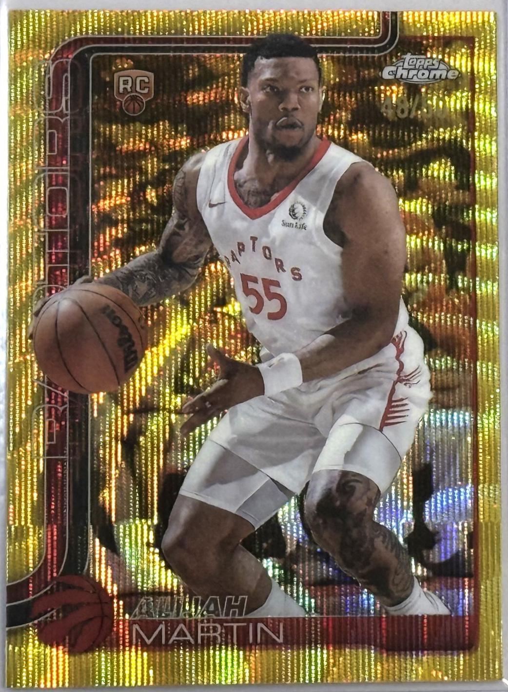 Alijah Martin [Gold Wave Refractor] #290