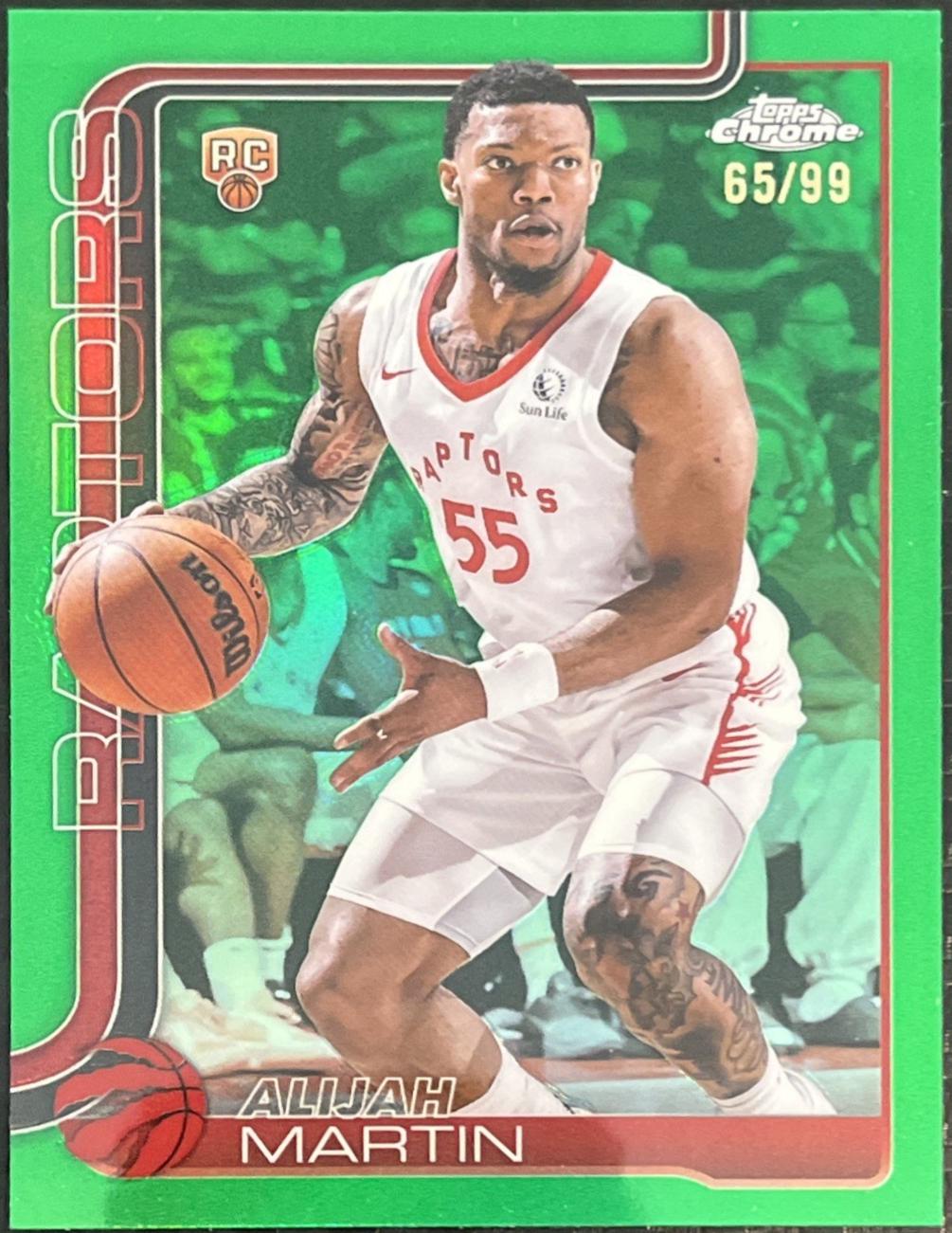 Alijah Martin [Green Refractor] #290