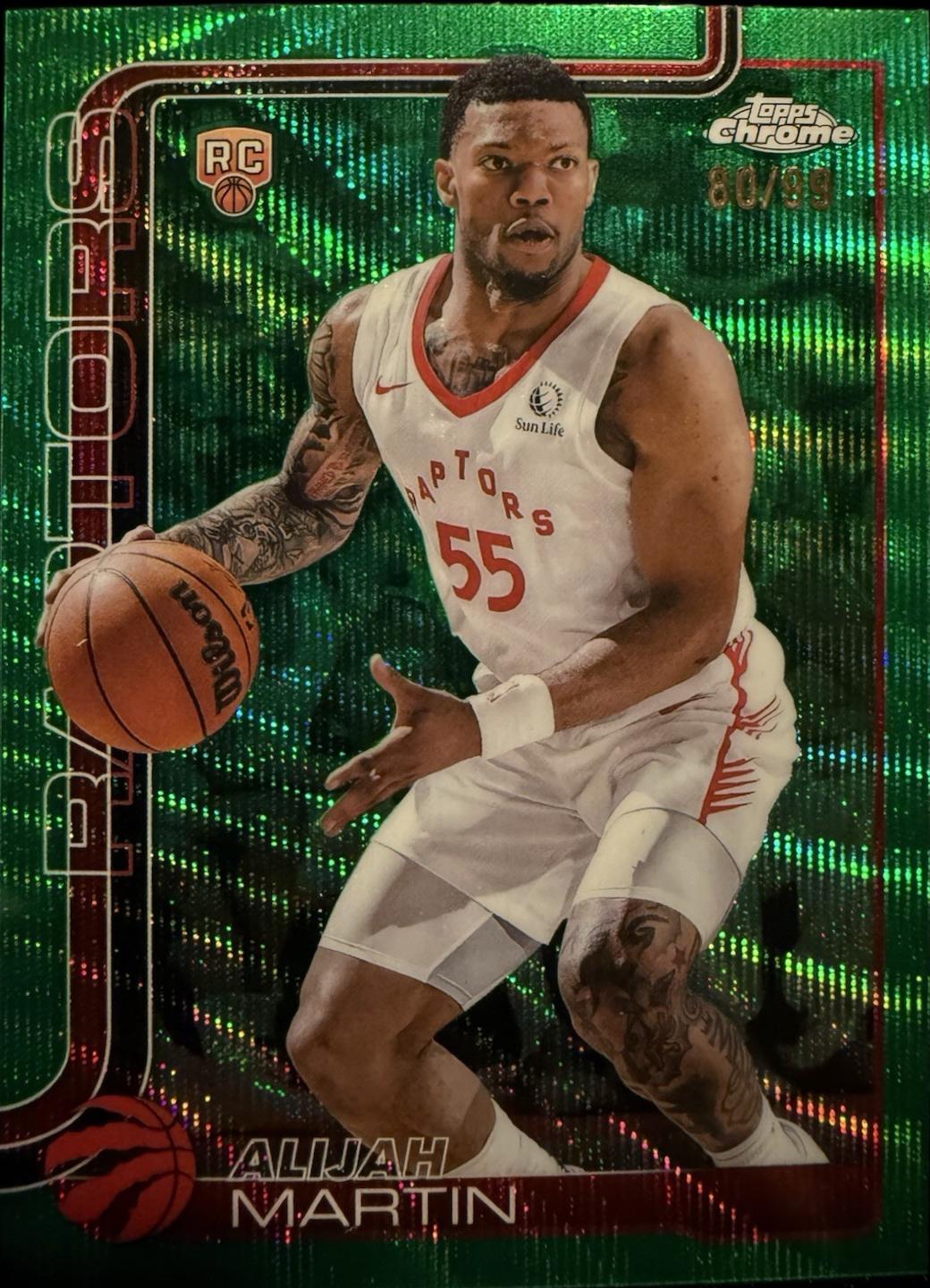 Alijah Martin [Green Wave Refractor] #290