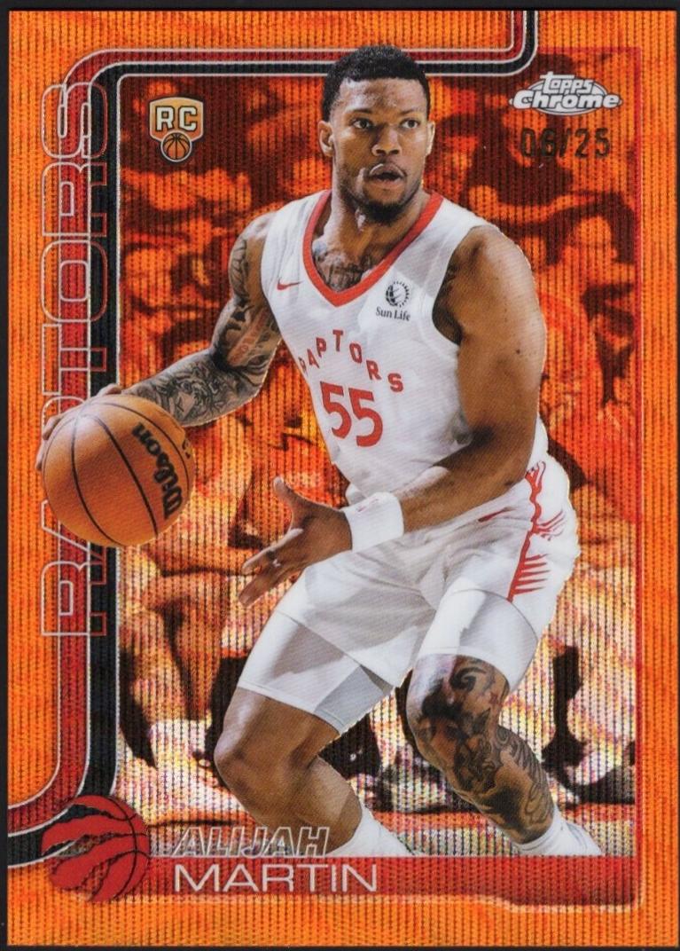 Alijah Martin [Orange Wave Refractor] #290