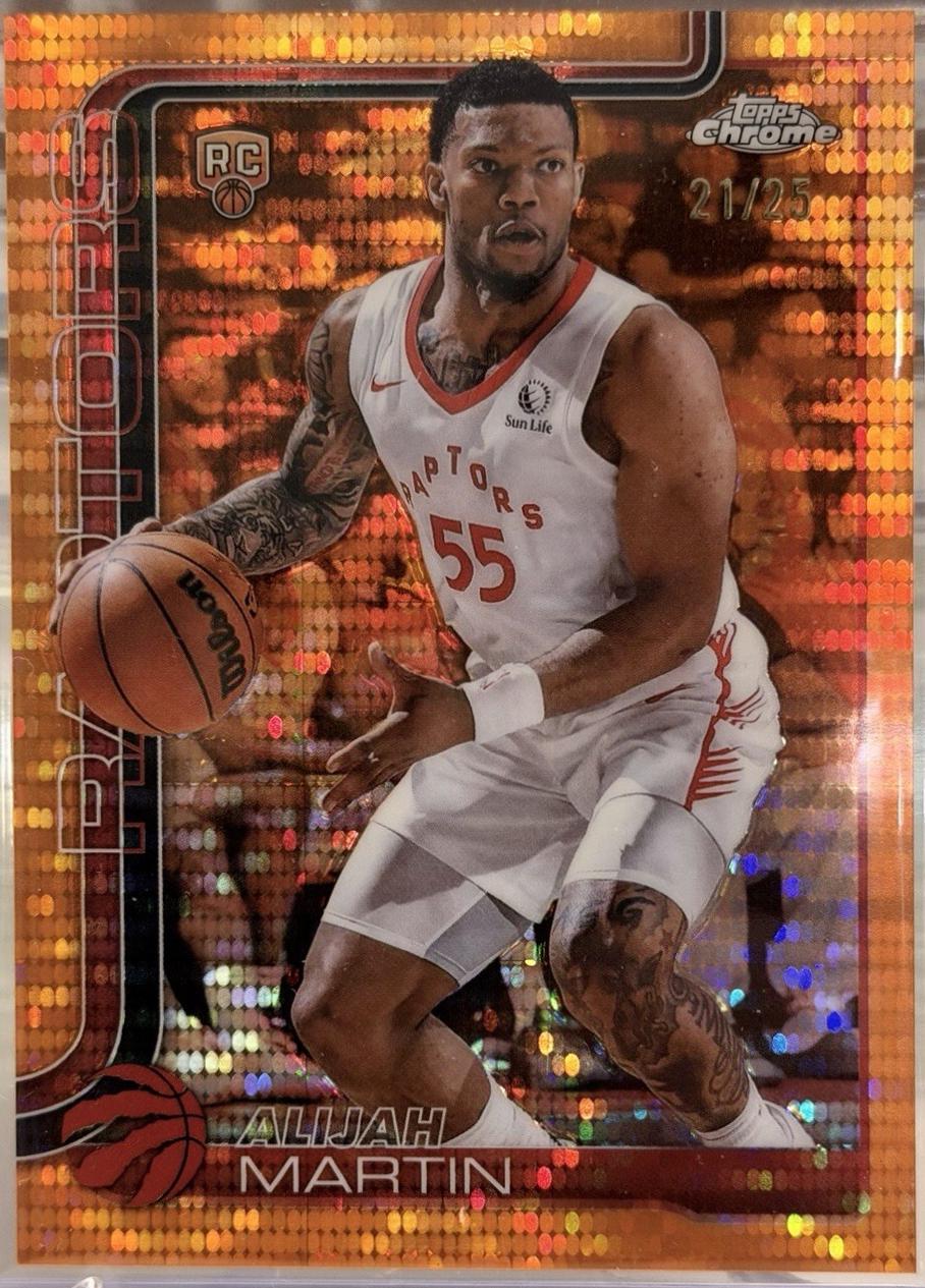 Alijah Martin [Pulsar Orange Refractor] #290