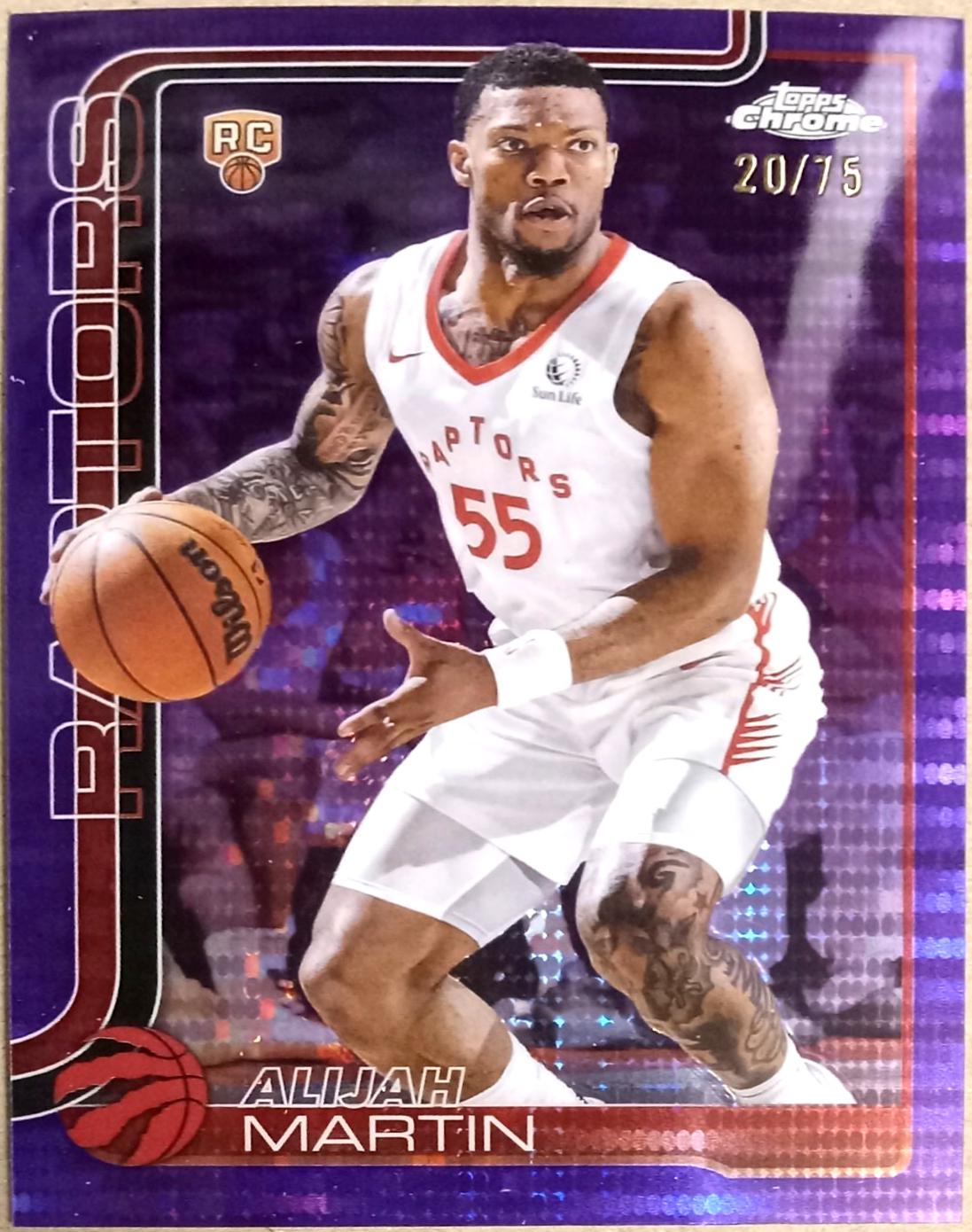 Alijah Martin [Pulsar Purple Refractor] #290