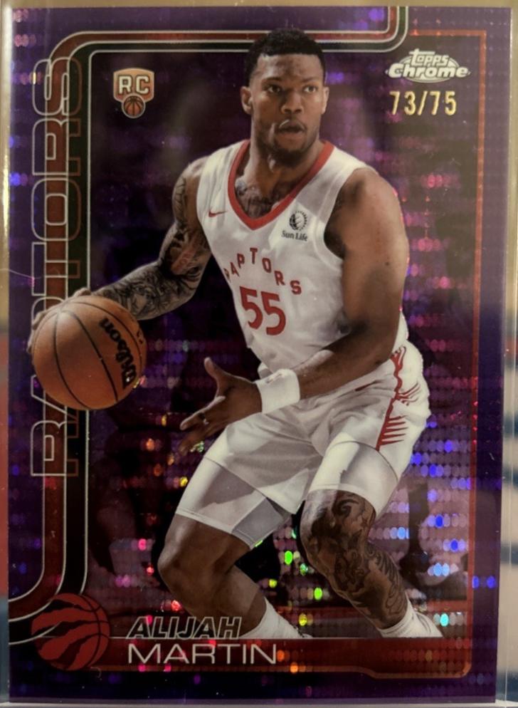 Alijah Martin [Purple Refractor] #290