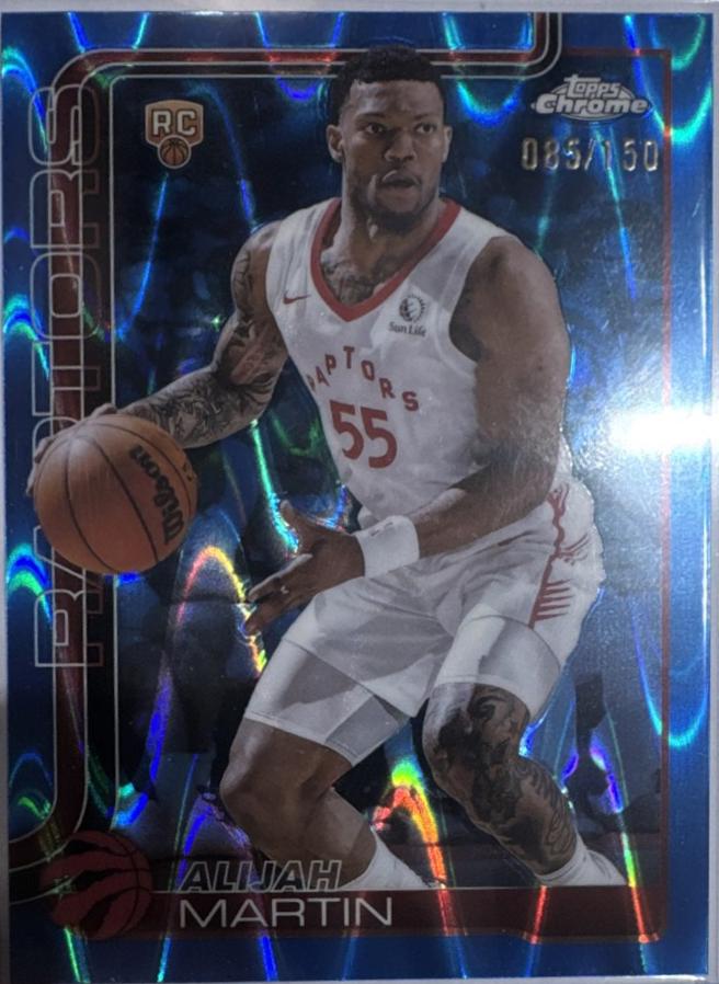 Alijah Martin [RayWave Blue Refractor] #290