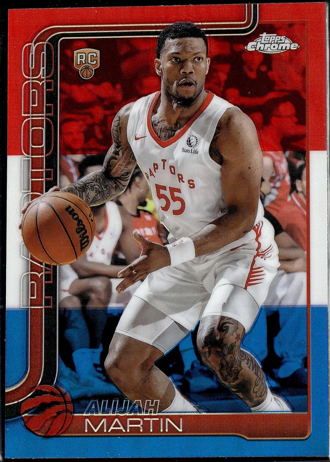 Alijah Martin [Red White Blue Refractor] #290