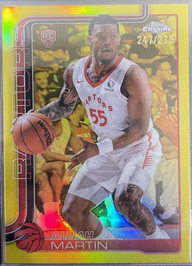 Alijah Martin [Yellow Refractor] #290