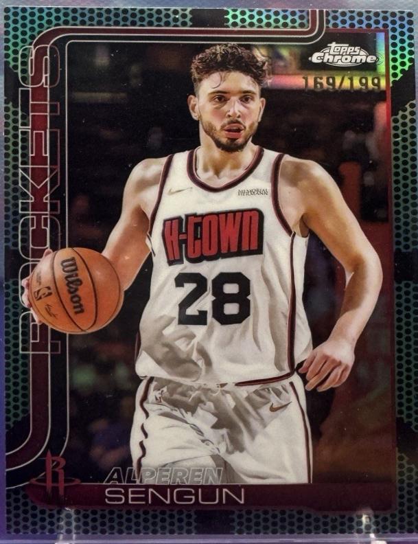 Alperen Sengun [Aqua Basketball Refractor] #98