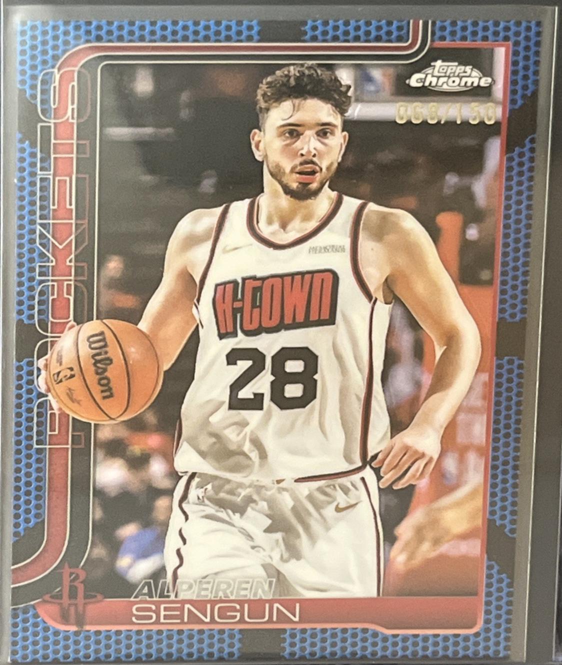 Alperen Sengun [Blue Basketball Refractor] #98